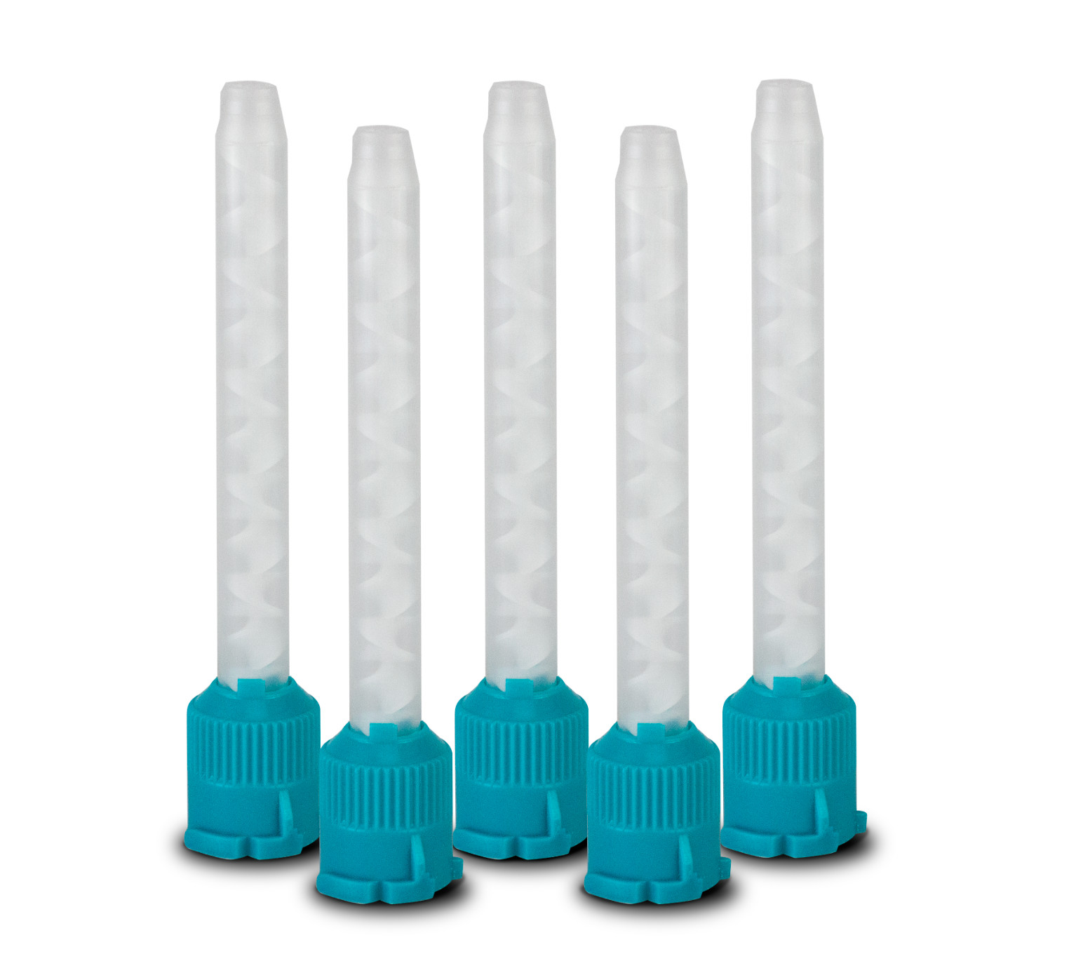 House Brand Mixing Tips – Large 6.5mm Teal (50PCS)