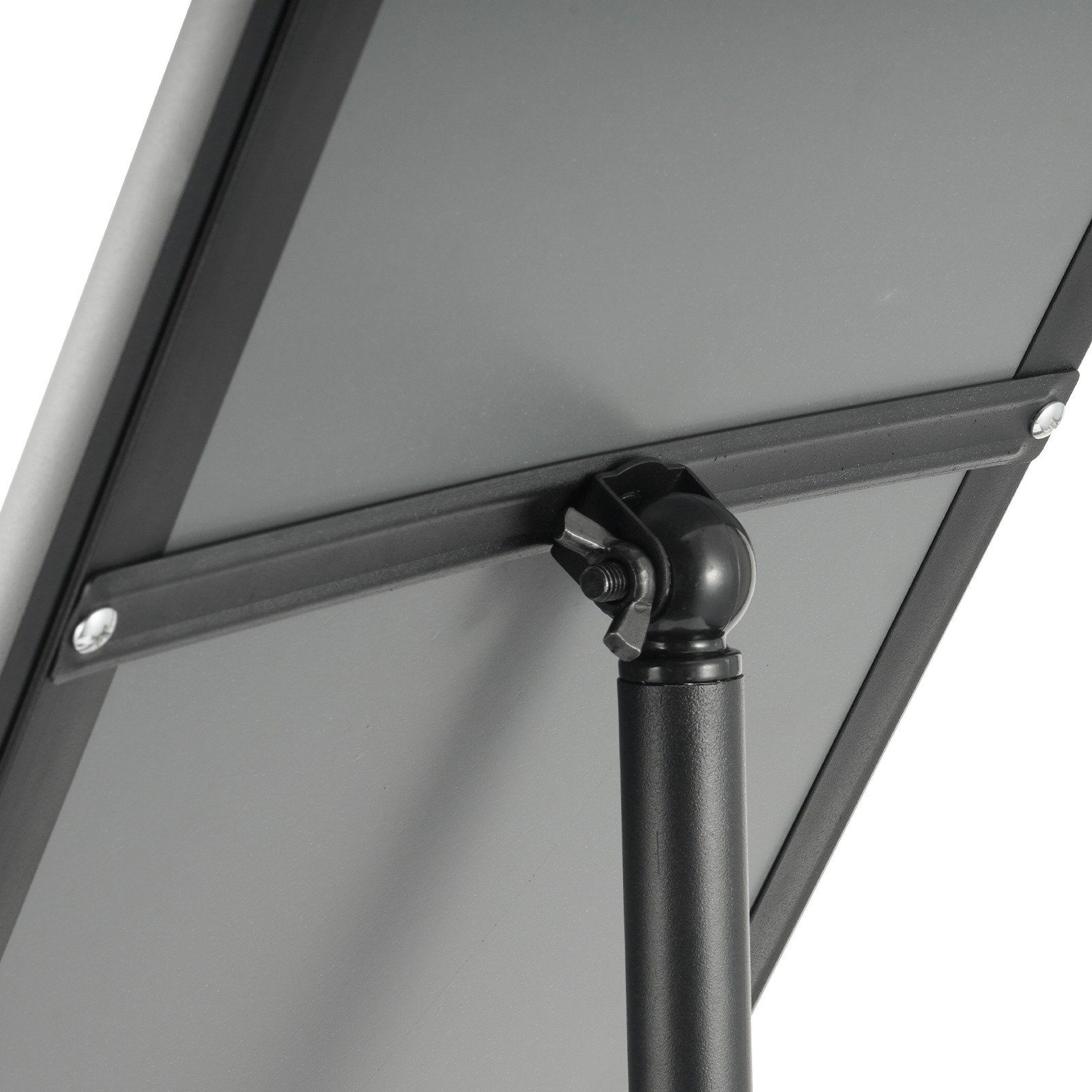 VEVOR Pedestal Sign Holder Adjustable Poster Stand 8.5 x 11 Inch Round Base