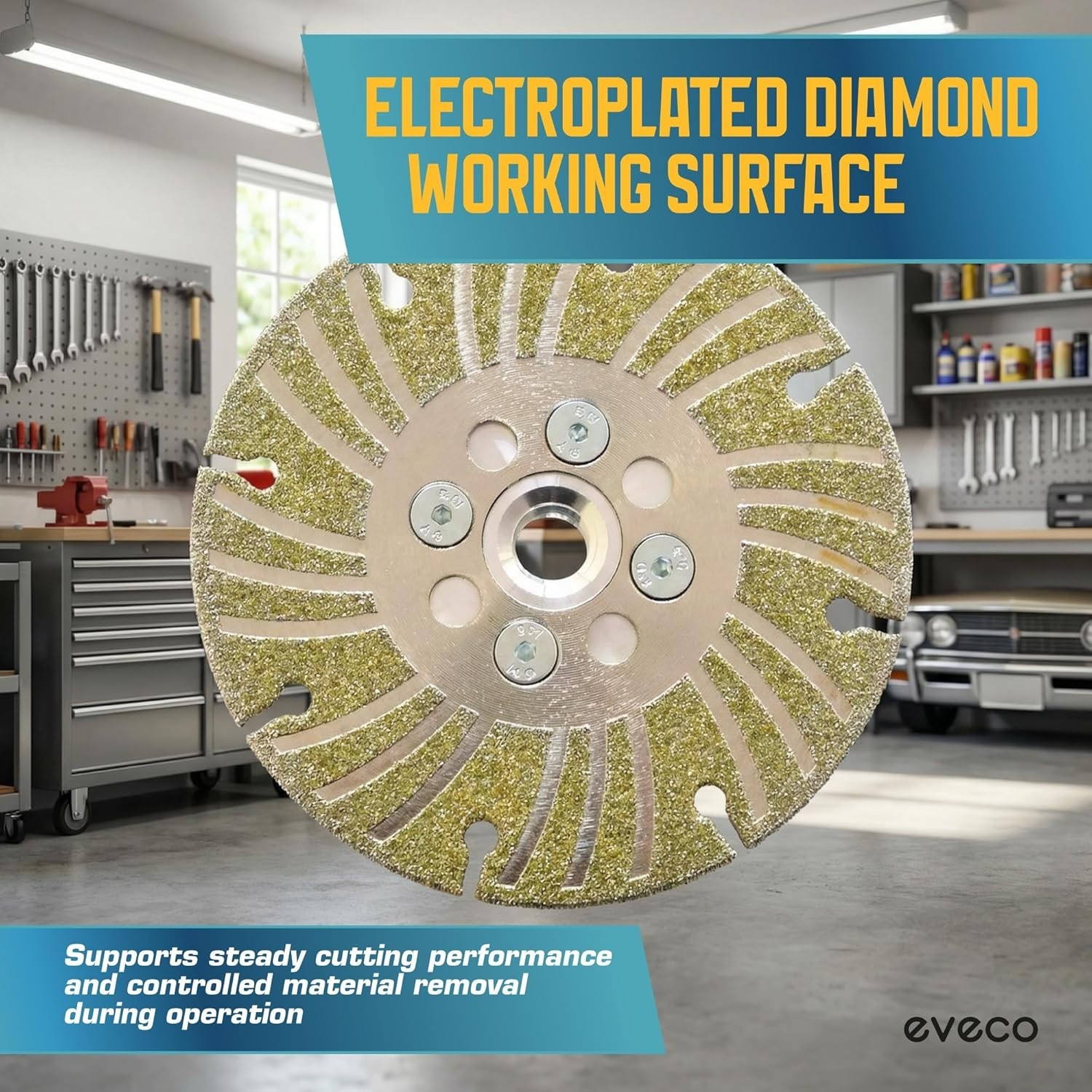 Angle Grinder Electroplated Diamond Cutting Wheel – (4~5) Inch Grinding Disc