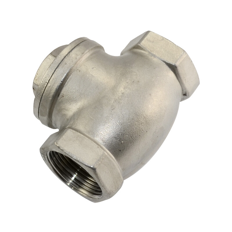 1-1/4 inch Swing horizontal Check Valve Stainless Steel NPT Threaded 200PSI CF8M