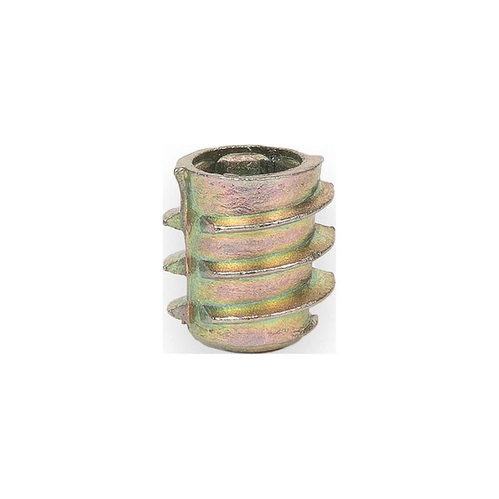 GRAINGER APPROVED 801032-10 Threaded Insert for Soft Wood, PK 50 807TW3