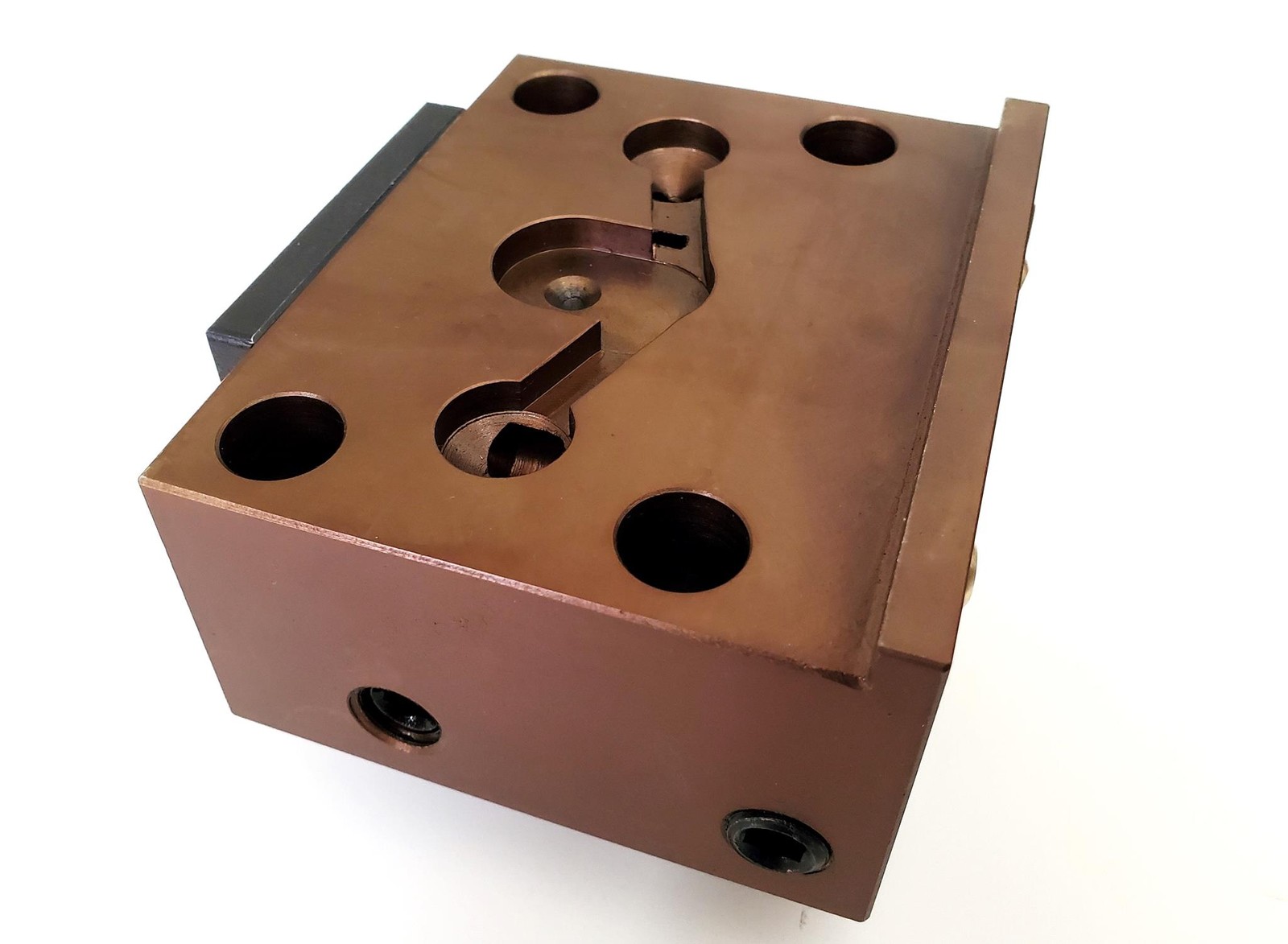 Holder for Okuma CNC Lathe 1-1/2” I.D. Internal Static Tool Block w/ Coolant Thr