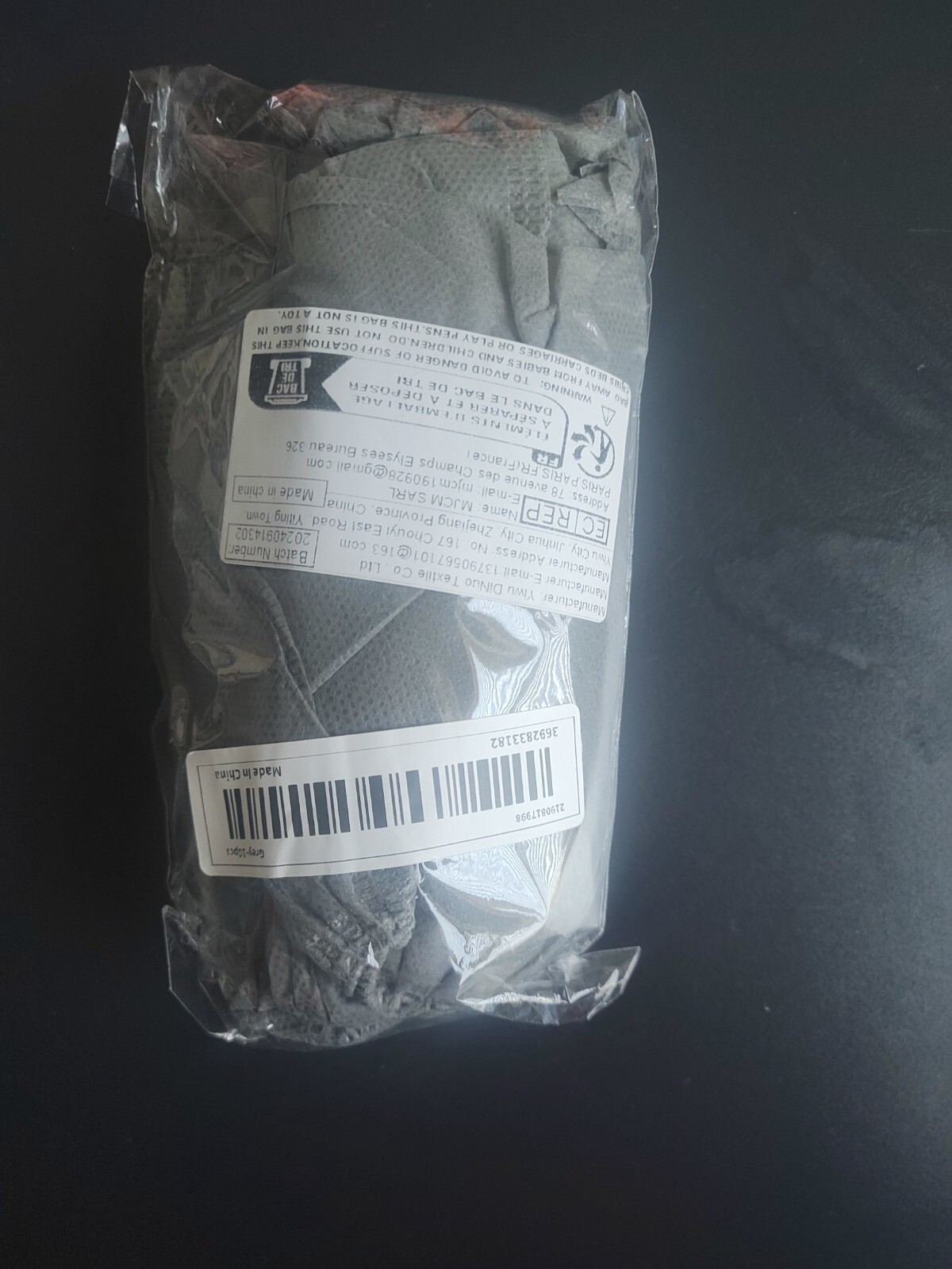 50Pcs Disposable Shoe Covers Non-woven Non-Slip Resistant Dust proof Gray Color