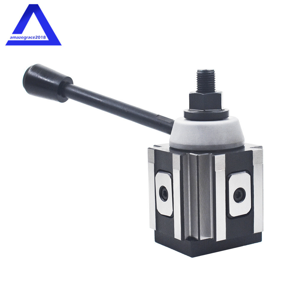AXA 250-100 Piston Tool Post CNC Swing Lathe Quick Change Holder UP to 12″ New