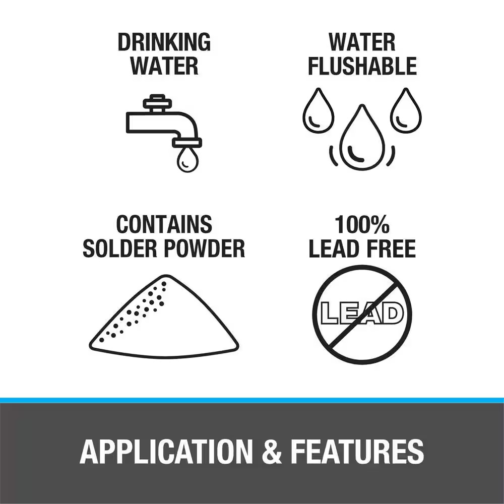 8 oz. Lead-Free Water Soluble Solder Tinning Flux