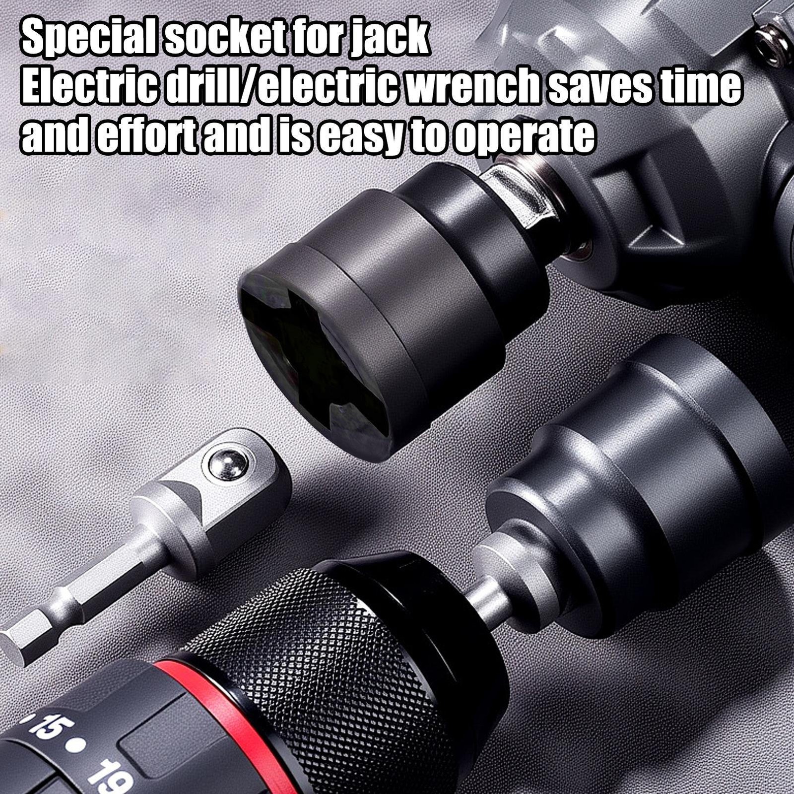 Car Scissor Jack Socket RV Scissor Jack Stabilizer Socket Heavy Duty