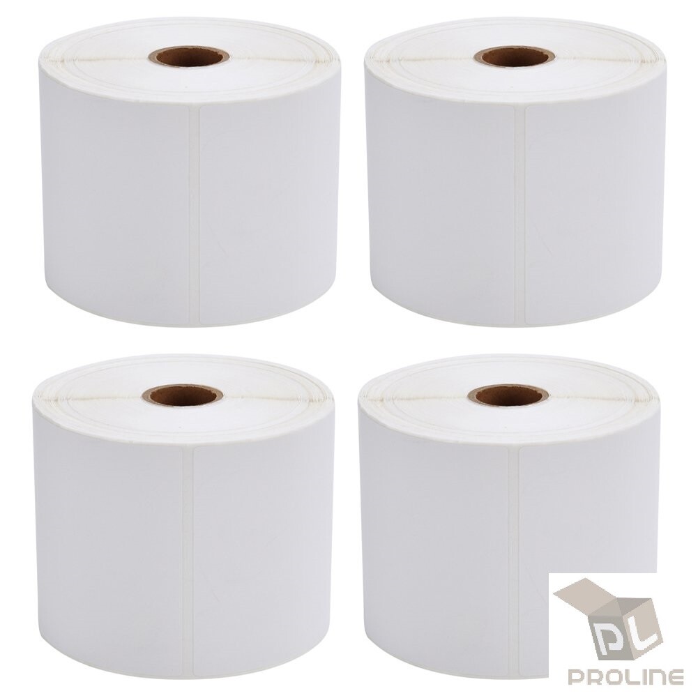 10 Rolls 4×6 5000 Direct Thermal Labels For Zebra 2844 ZP450 ZP500 ZP505 Eltron