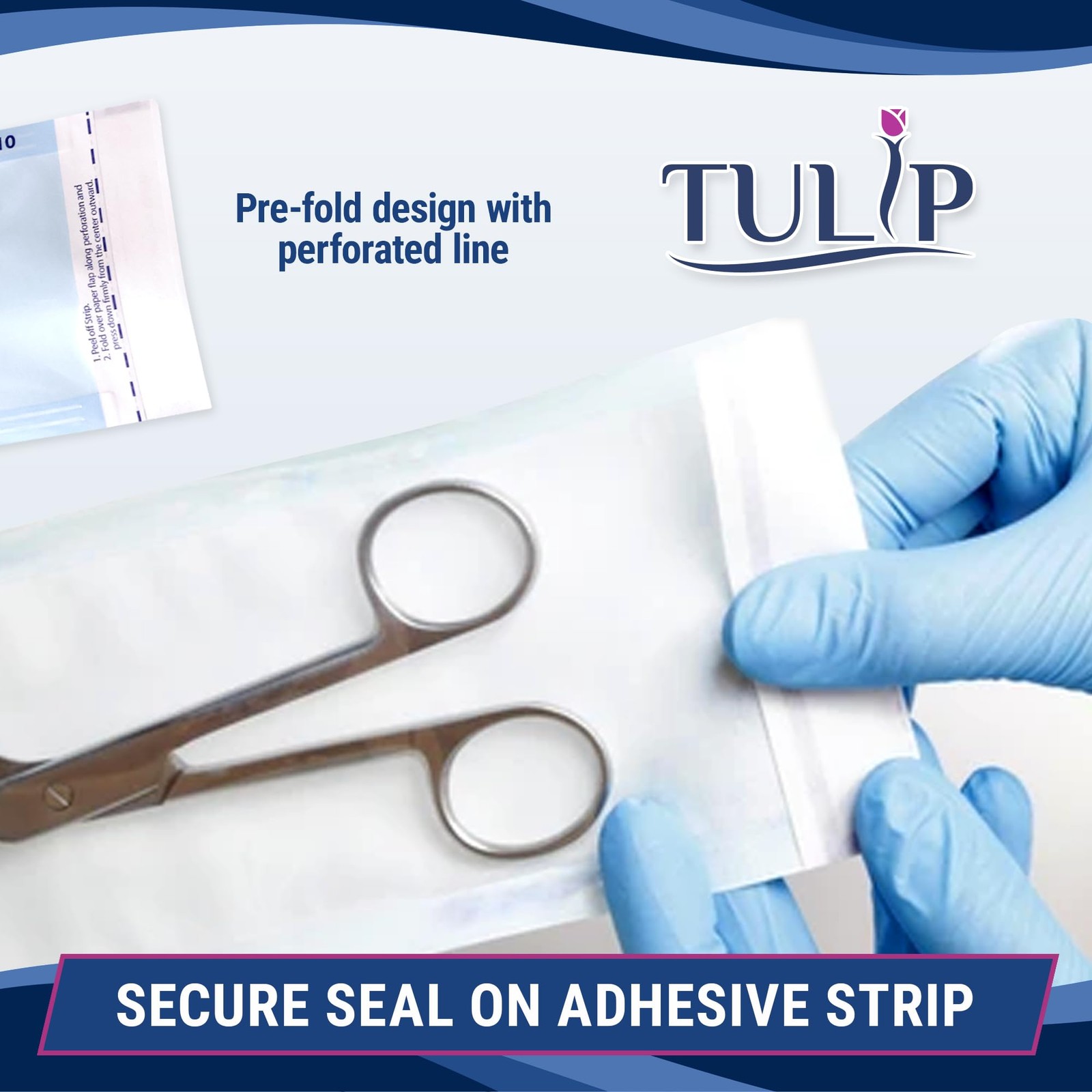 Self Sealing Pouch 3.5″ x 5.25″ 200 Pack Autoclave Sterilizer Bags for Clean…