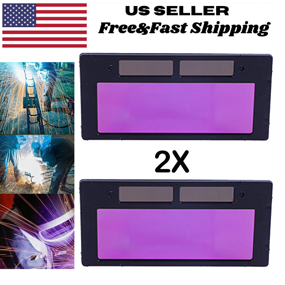 Auto Solar Darkening Welding Helmet Lens Goggles Helmet Automation Filter 108mm
