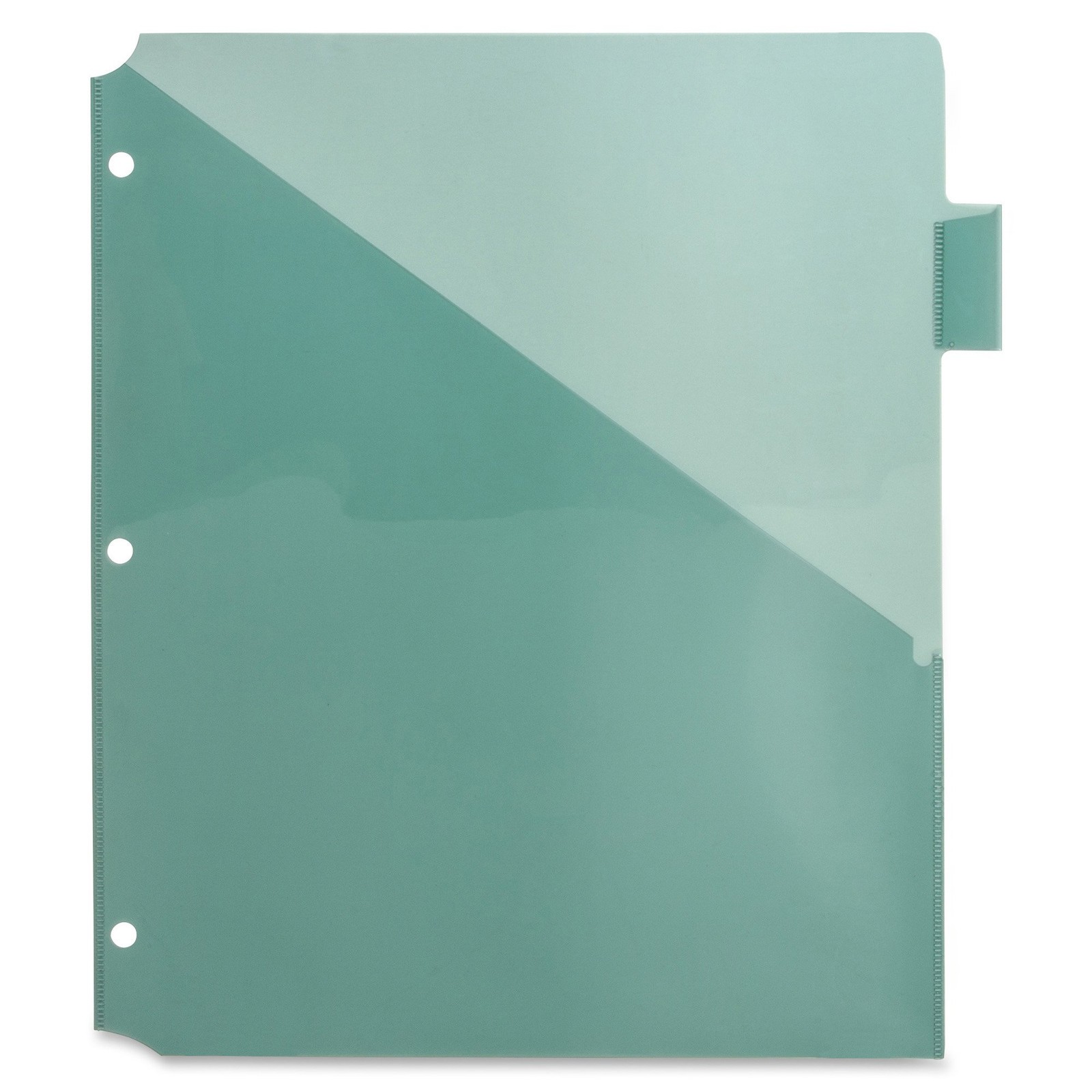 Multicolor Binder Dividers Large Tabs 3 Hole Punched with Blank Inserts Set of 8