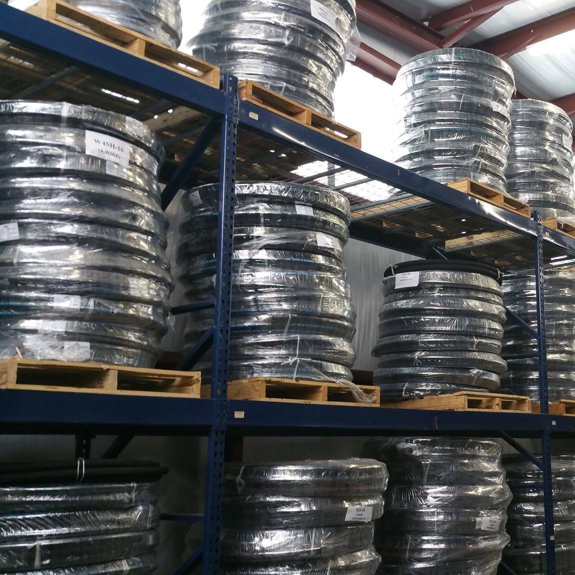 ** NEW 100ft R2-08 1/2″ SAE 100R2AT SN 2 WIRE HYDRAULIC HOSE FREE SHIPPING**