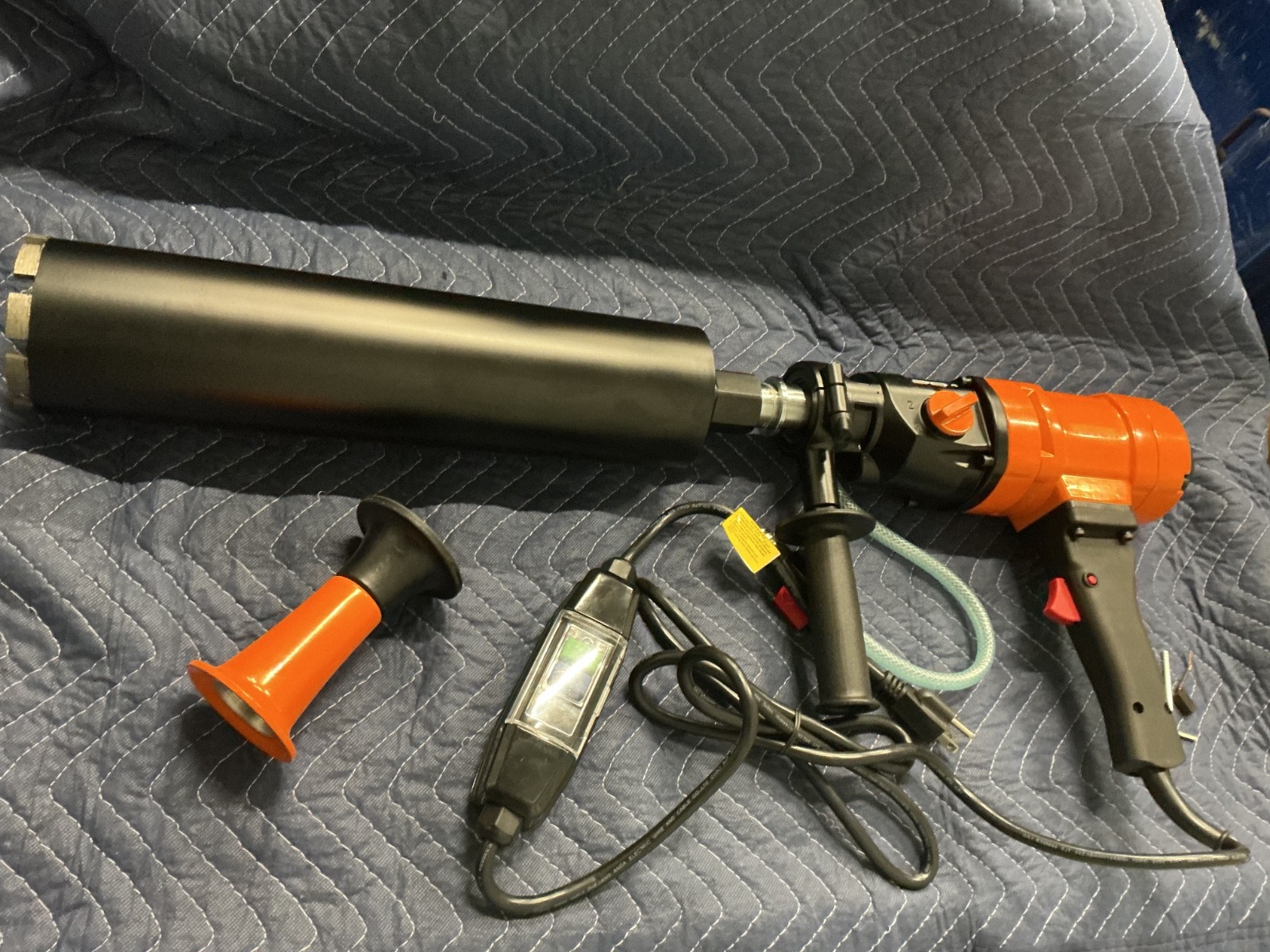 DIAMOND CORE DRILLING MACHINE 1500 watt -NEW hvac plumbing masonry HOME