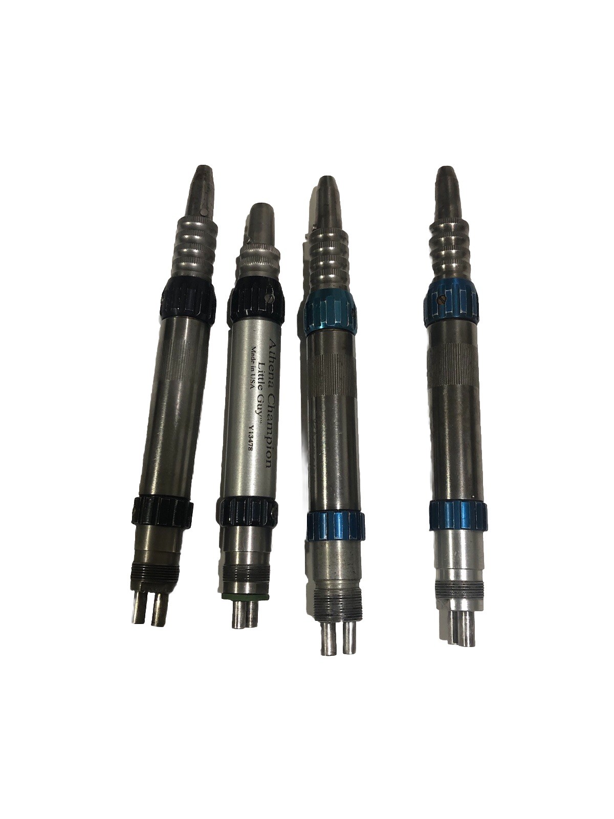 Dental Handpiece Lot of 4 Athena Champion Little Guy Straight Dental and Hygiene