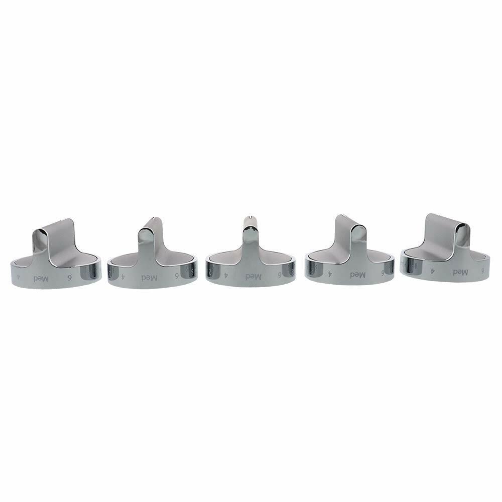 ERP W10762263 Gas Range Burner Knob Kit Pack of 5 W10766544