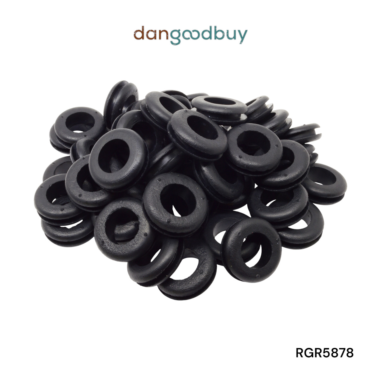 Rubber Grommet to fit 7/8″ Hole in 1/8″ Thick Panel – 5/8″ Inner Diameter