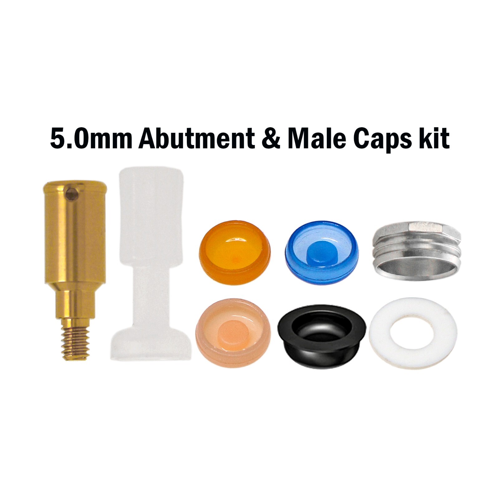 US Tapered Locator Abutment Internal triangle For Zimmer TSV 3.5 MIS Implants