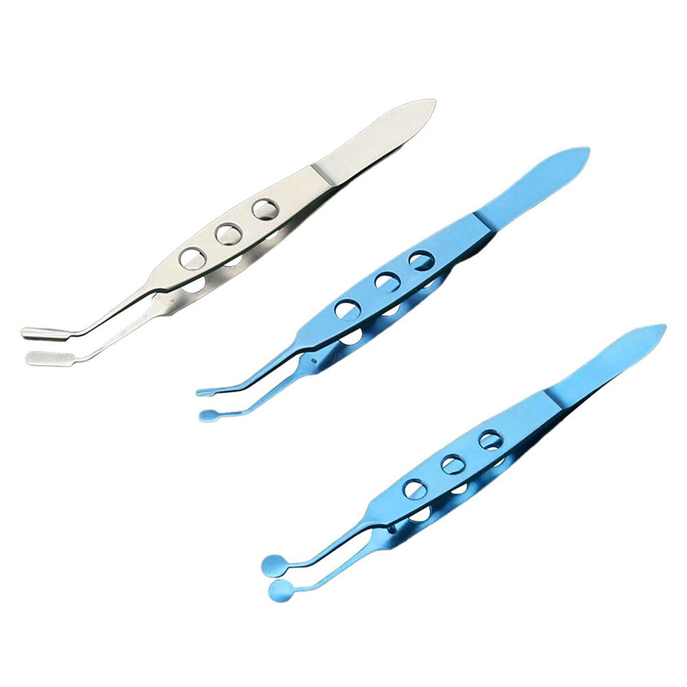 Meibomian Gland Expressor Forceps Tweezer Clip for Palpebral Gland Massage USAA