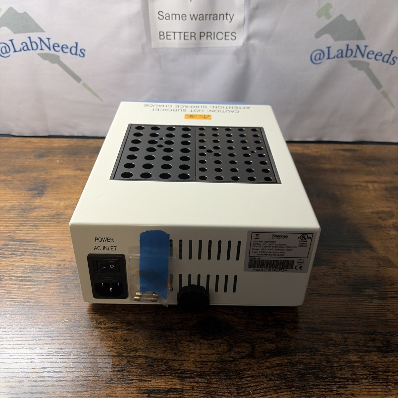 Thermo Scientific Digital Heat Block TESTED BLOCK included