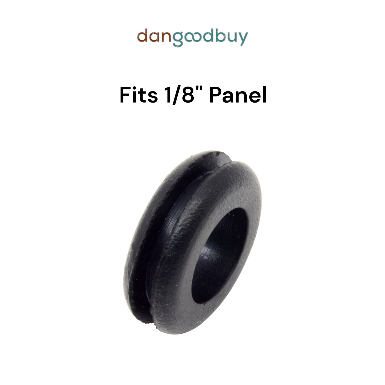 Rubber Grommet to fit 7/8″ Hole in 1/8″ Thick Panel – 5/8″ Inner Diameter