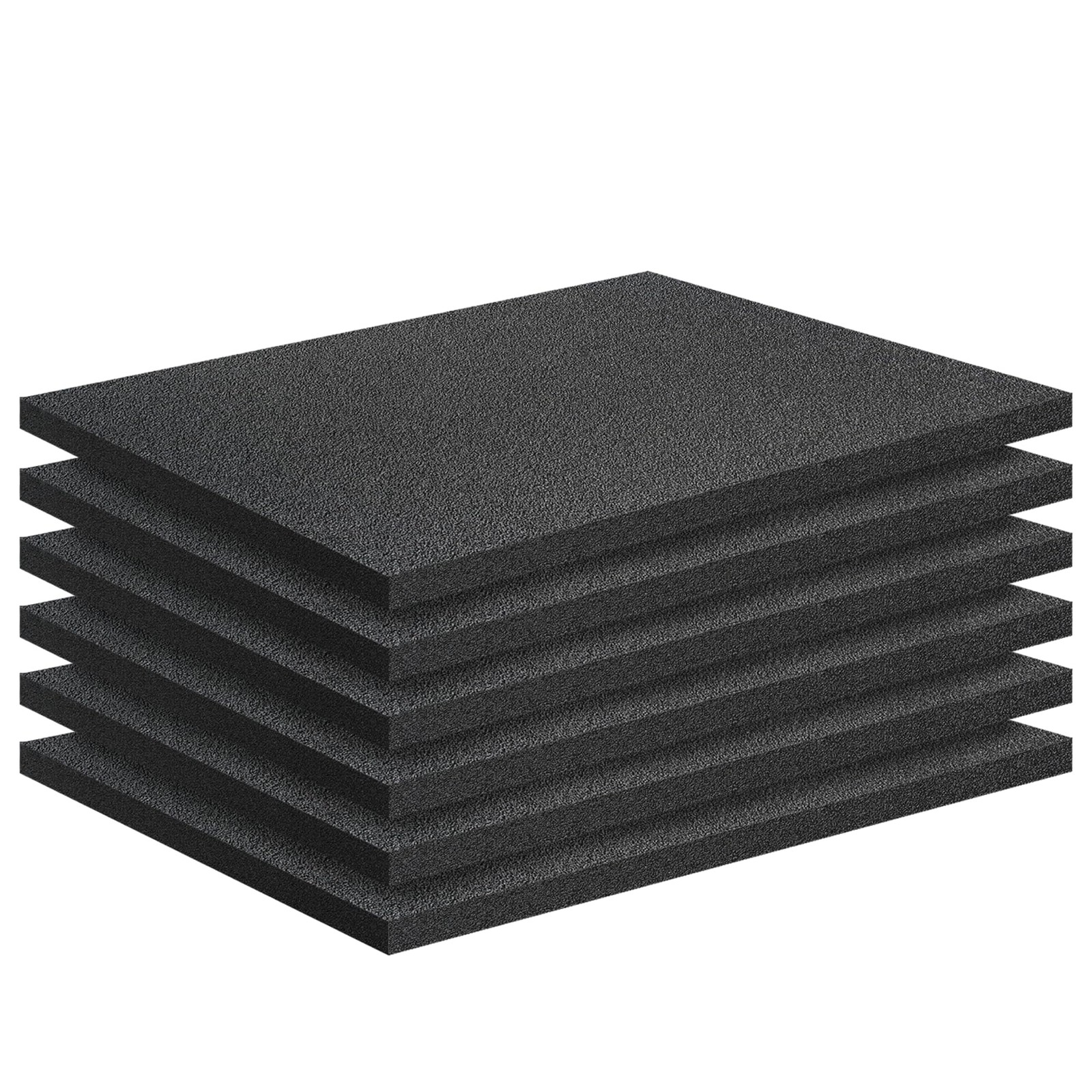 Polyethylene Foam Pads for Packing Foam Sheets Black Cuttable High Density Cu…