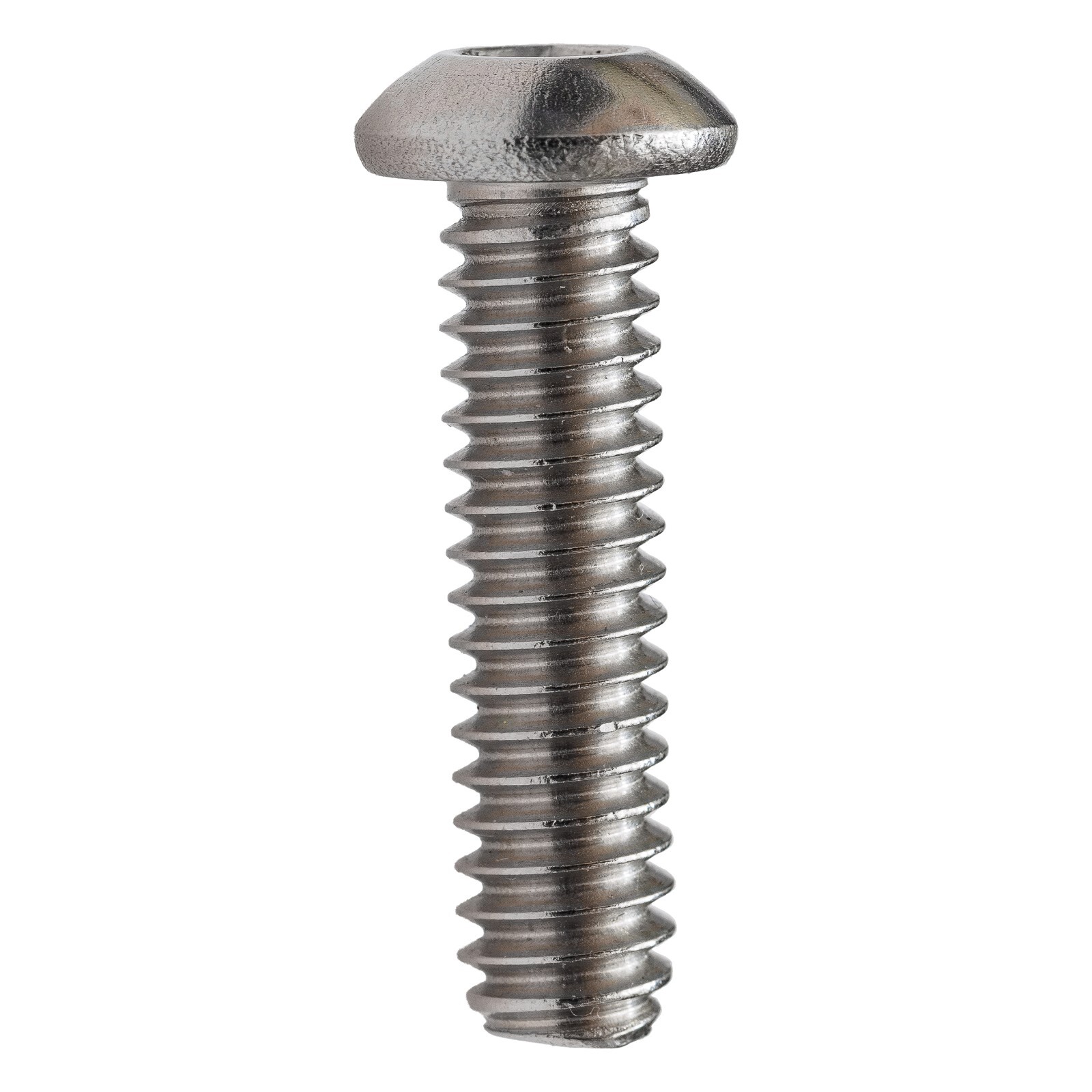 1/4-20 Button Head Socket Cap Screws Allen Bolts Hex Drive Stainless Steel 18-8