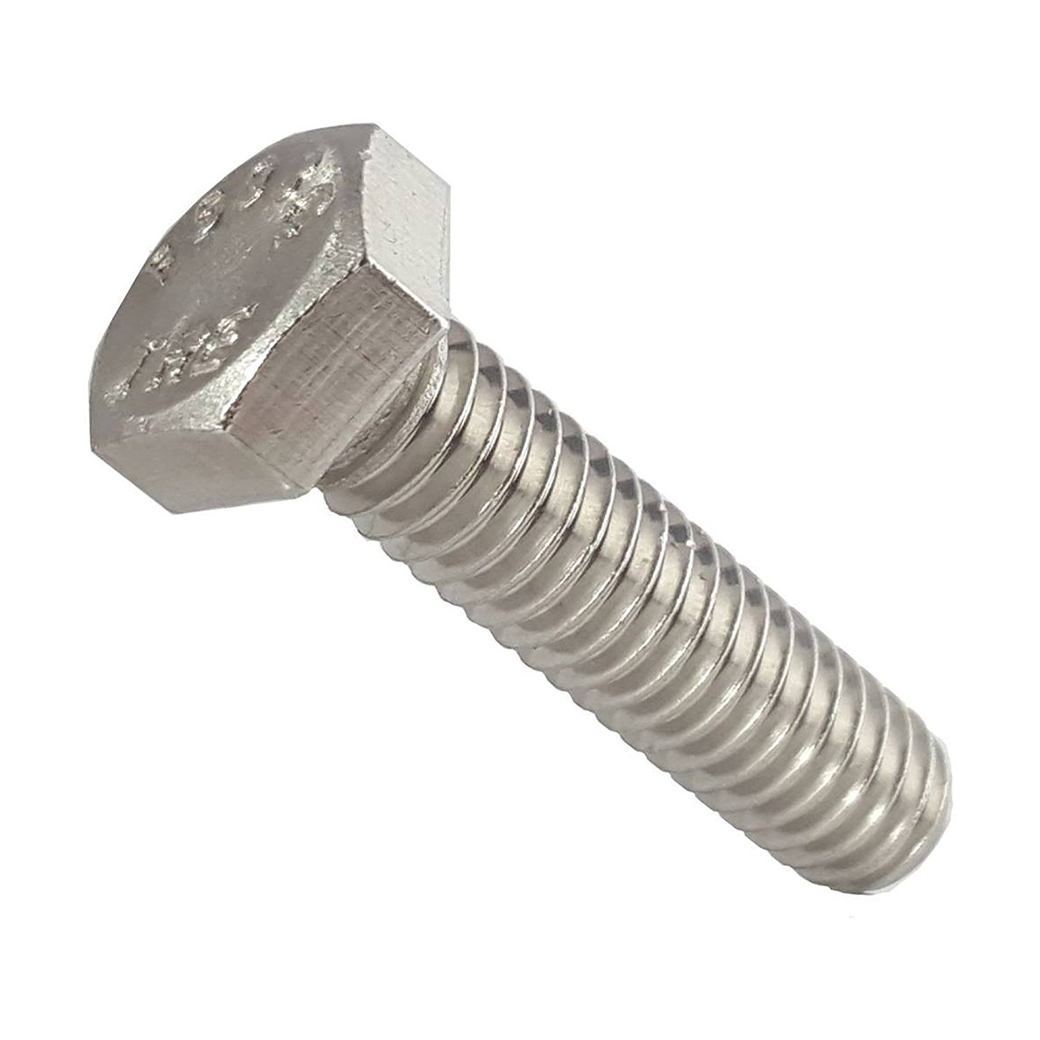 1/4-20 x 1-1/2″ Hex Head Bolts Stainless Steel Fully Threaded Qty 25