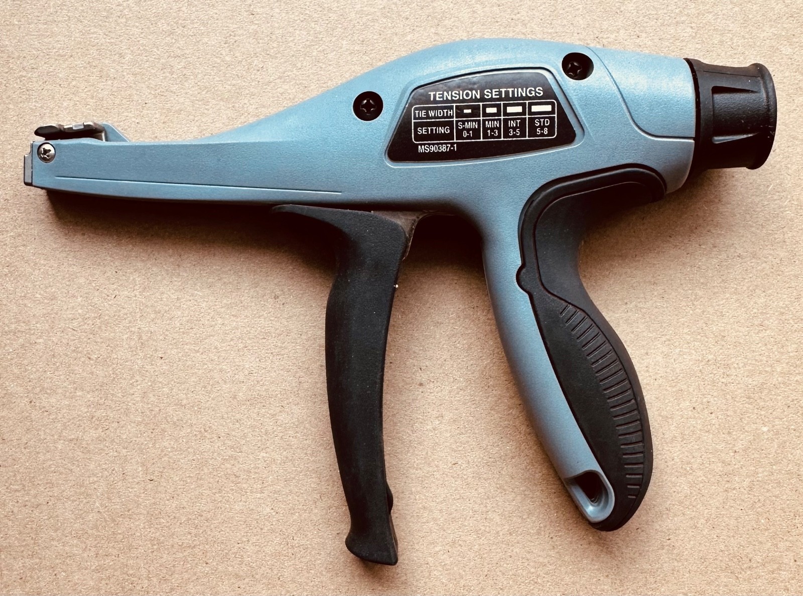 Panduit GTS-E Ergonomic Manual Tool for Cable Ties w/ adjustable tightening