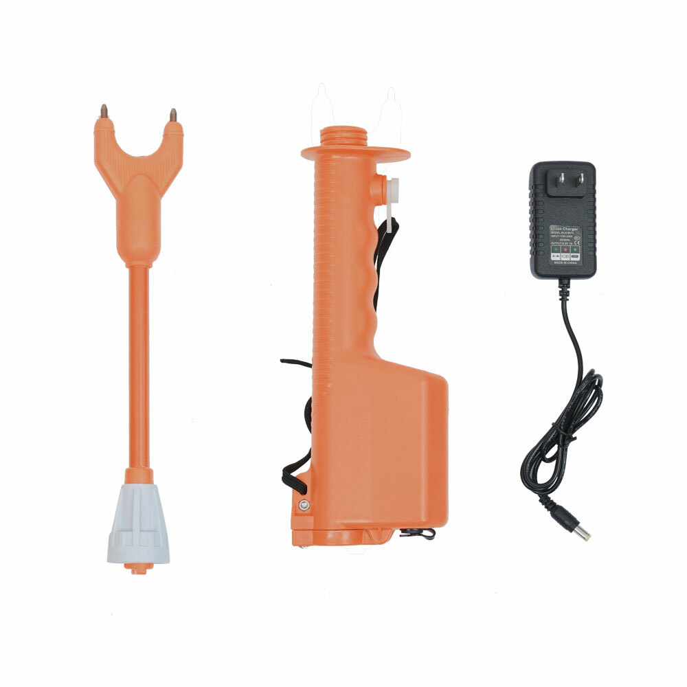 10000V 4400MA Livestock Rechargeable Cattle Prod Electric Shock Voltage Animal
