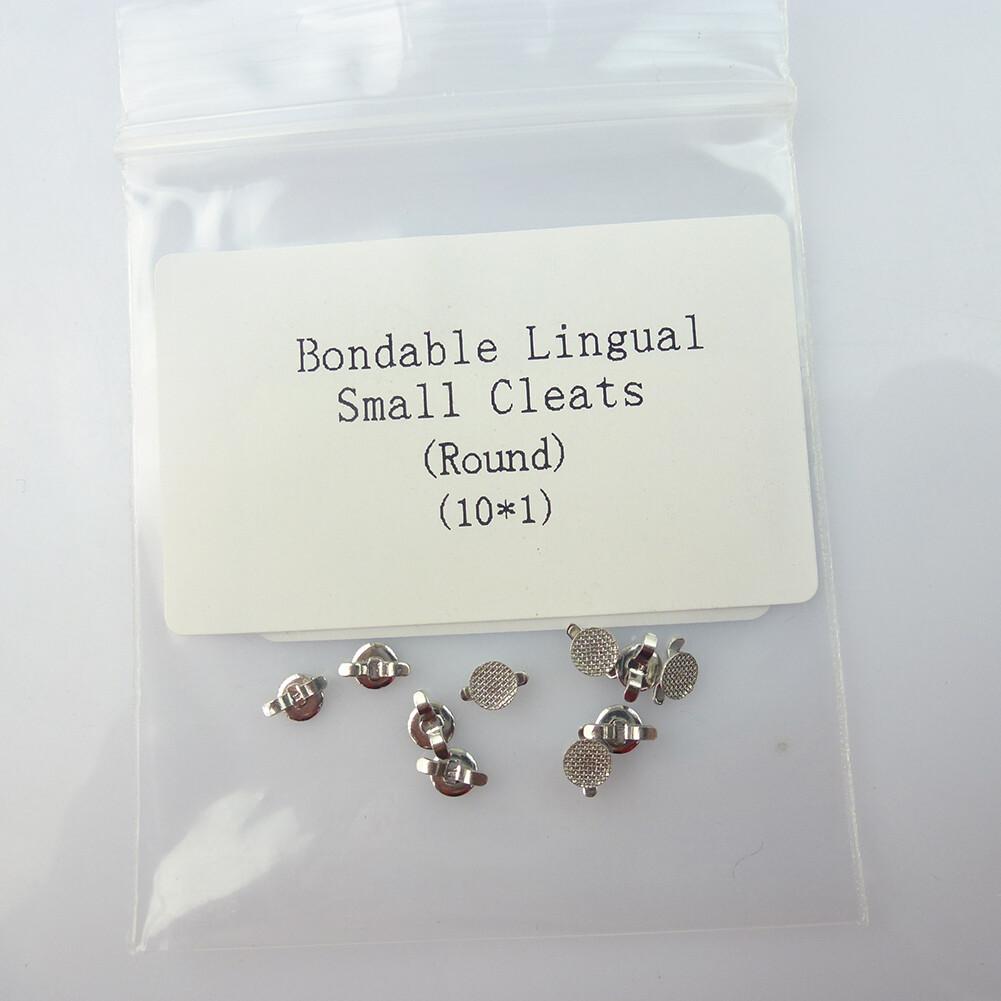 10pcs/pack Dental Orthodontic Lingual Button Stainless Steel For Teeth Treatment