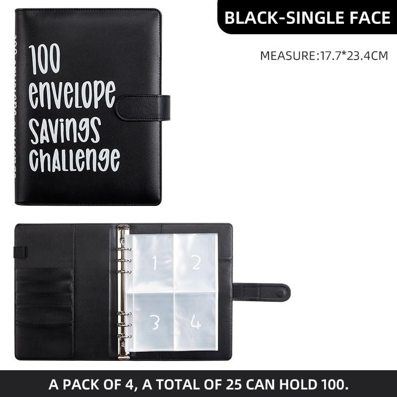 100 Envelopes Money Saving Challenge, 100 Envelope Challenge Binder, Easy and Fu
