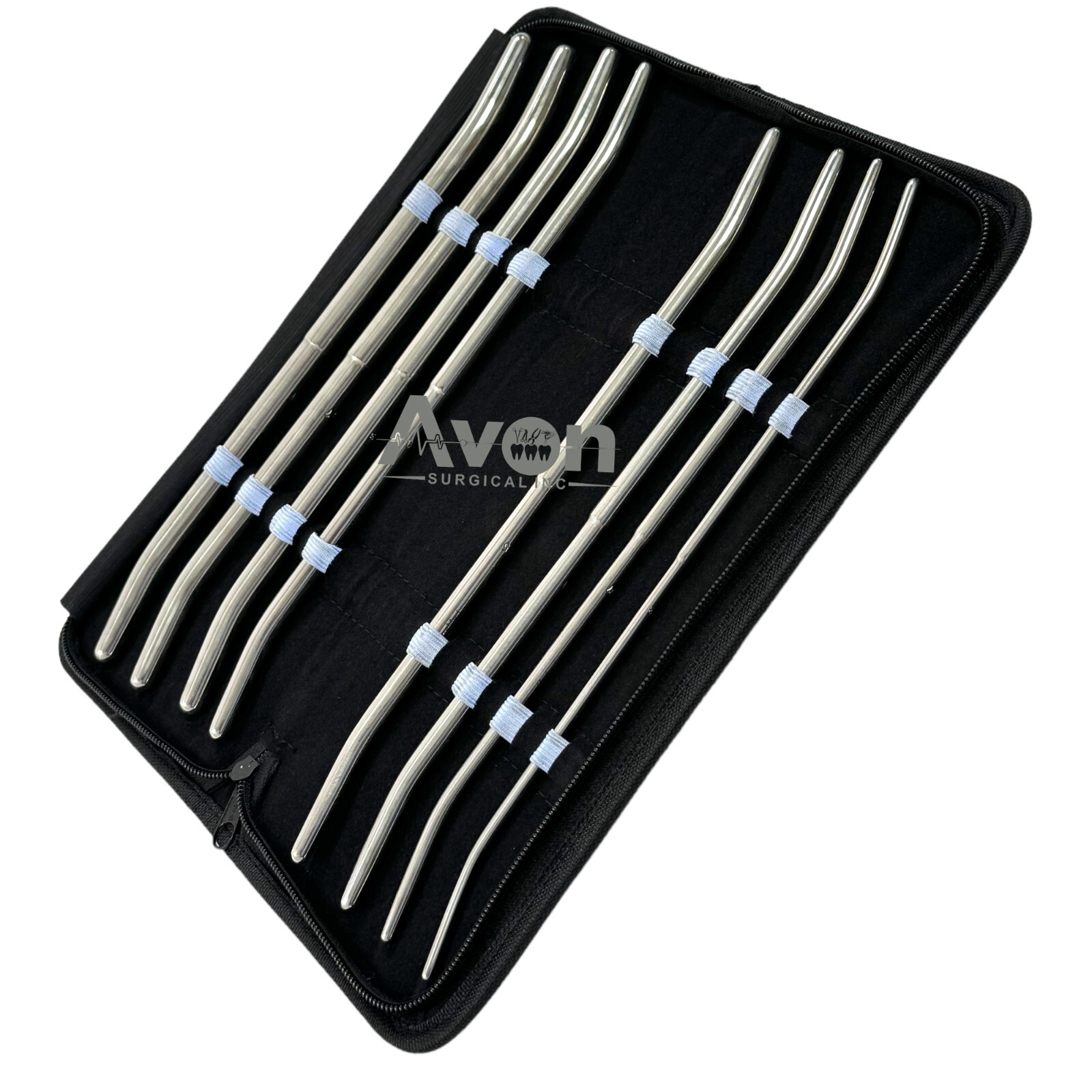 NEW PREMIUM GRADE PRATT DILATOR SOUNDS 8/SET SURGICAL MEDICAL INSTRUMENTS
