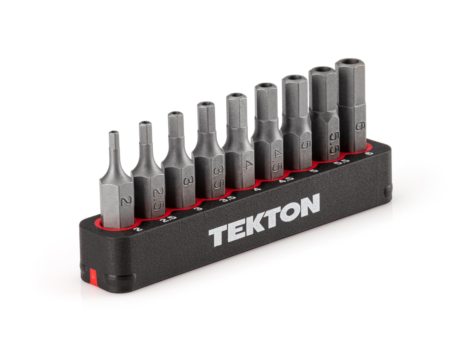 TEKTON 1/4 Inch Tamper Hex Bit Set with 9-pc. Metric Security Set, 0