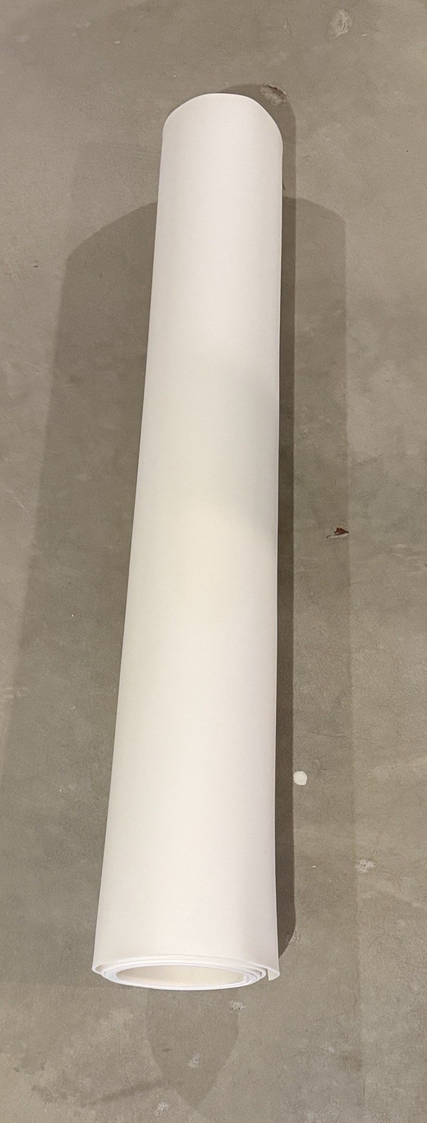 Closed Cell Polyethylene Foam White Rubber Sheet 78″ L x 39″ W x 1/4″ Thickness
