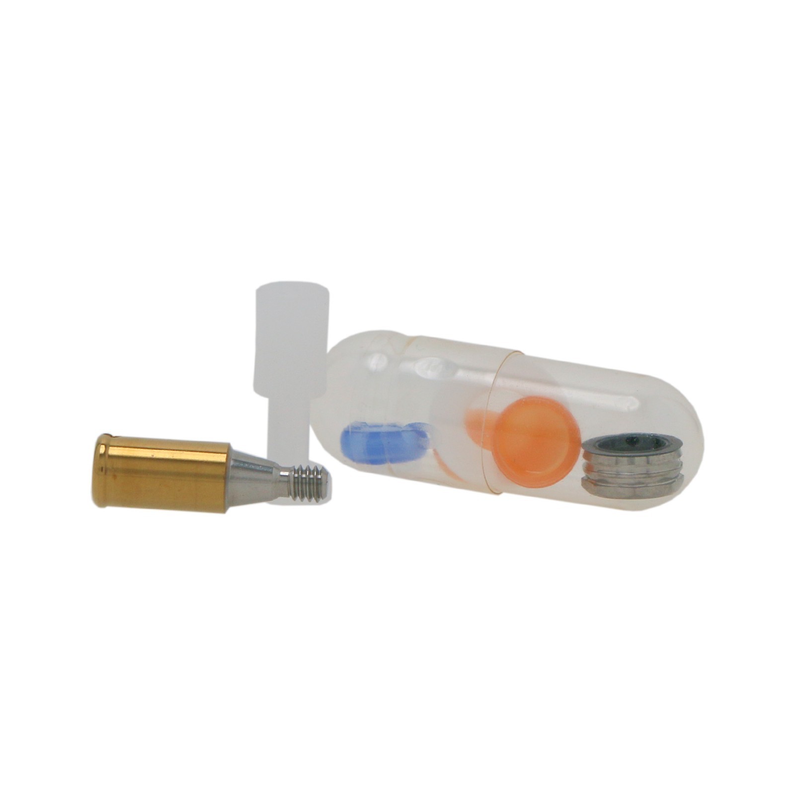 US Dental Mini Overdenture Locator Abutment & Male Caps Fits Hiossen Osstem ET