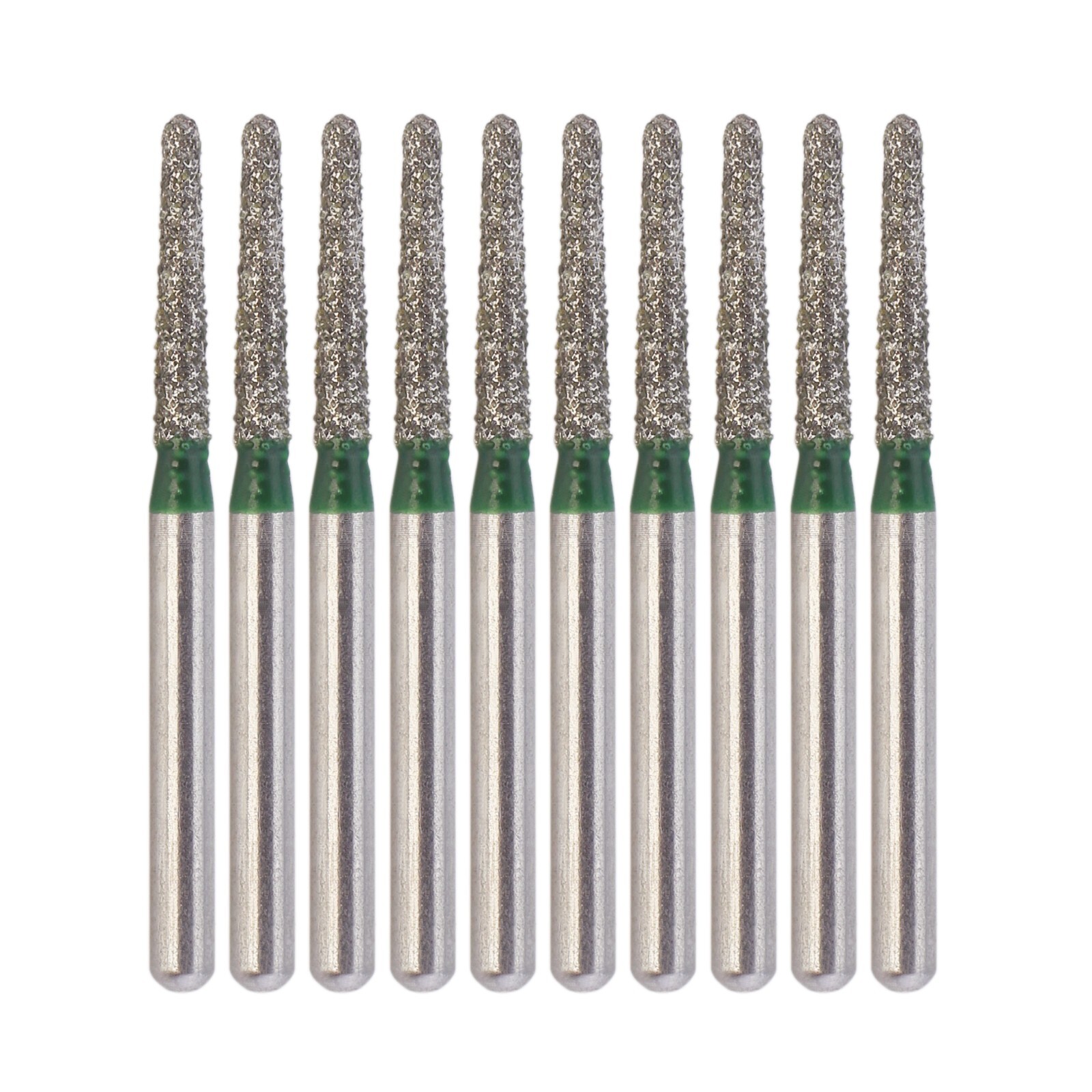 Dental Diamond Burs Round End Taper 856/014C Coarse Green FG High Speed Burr