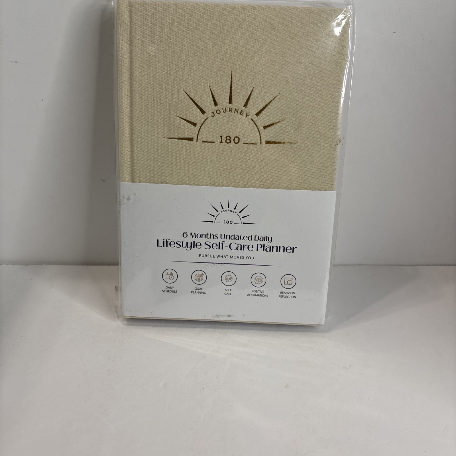 journey 180 6 Months Undated Planner