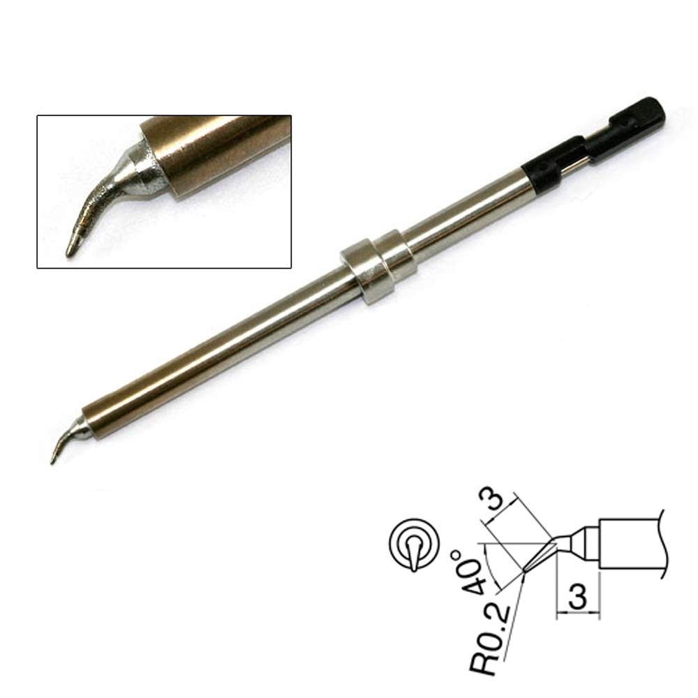 Solder Tip,0.07 in. x 0.11 in.,Bent T30-J