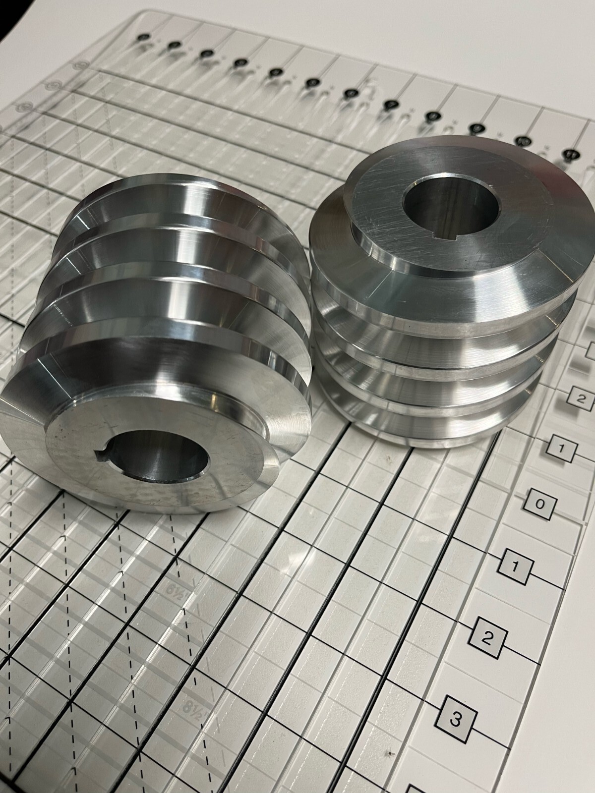 8F7424 GEAR WORM CATERPILLAR AFTERMARKET BILET MADE IN USA ALUMINUM 6061-T6