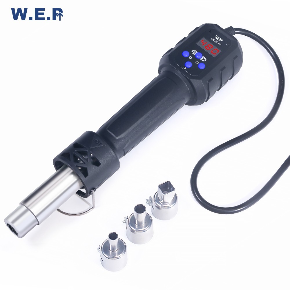 WEP 938BD-II 2in1 Soldering Station Hot Air Gun Heat Rework SMD Welding Tool