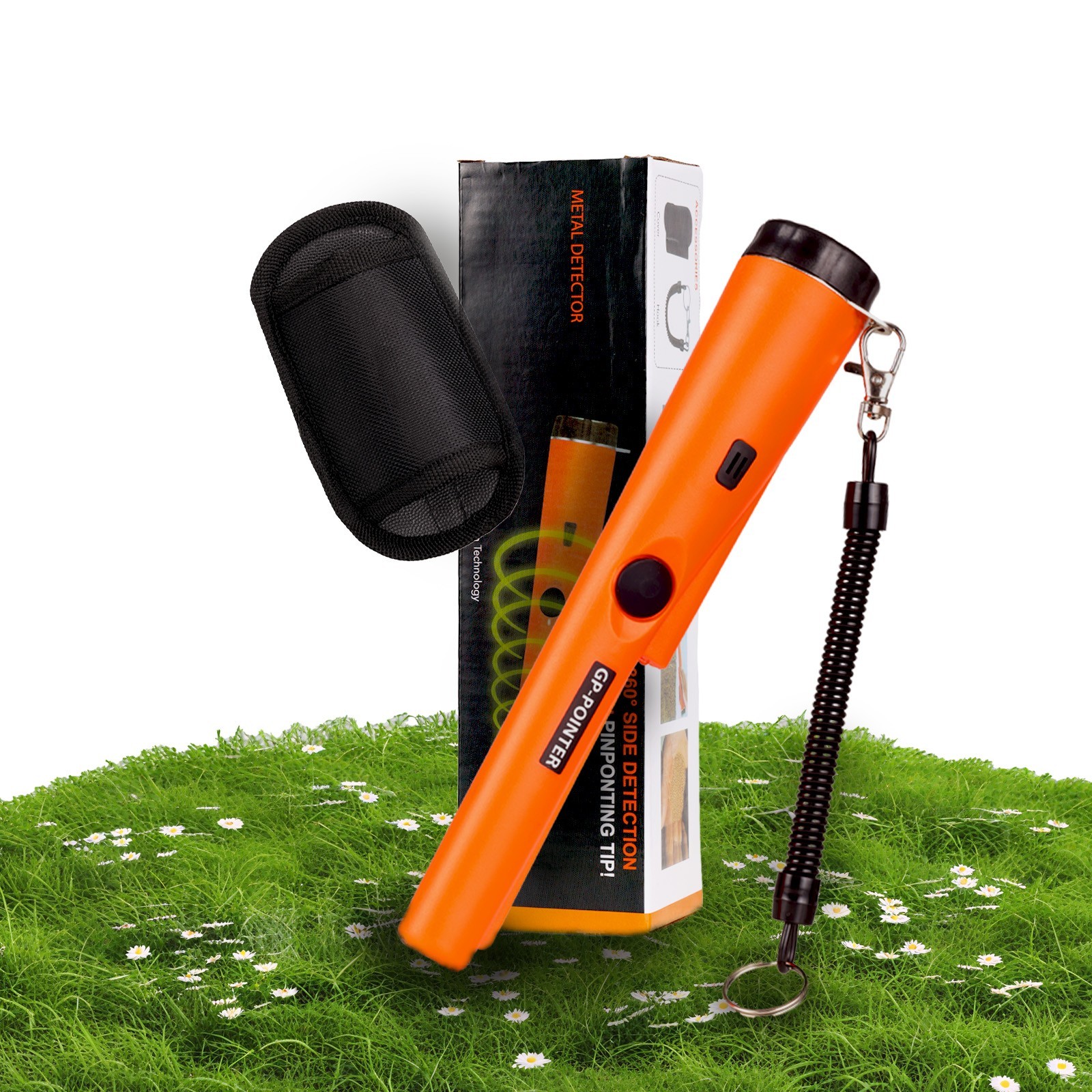 Metal Detector HandHeld Pro Pinpointer Pointer Probe Waterproof Sensitive Tester