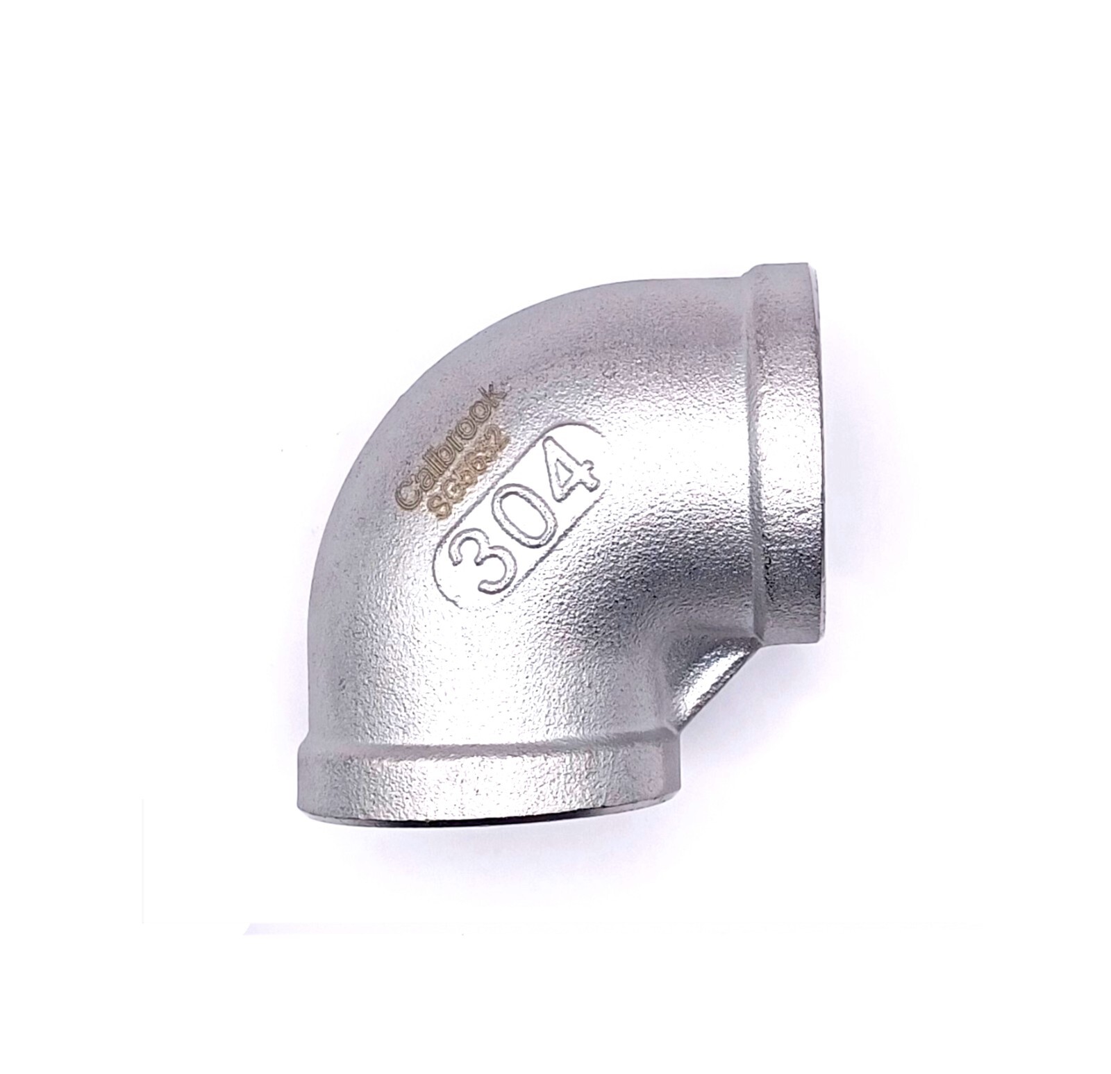 1″ FNPT 90 Degree Pipe Elbow 304 Stainless Steel 150# Class