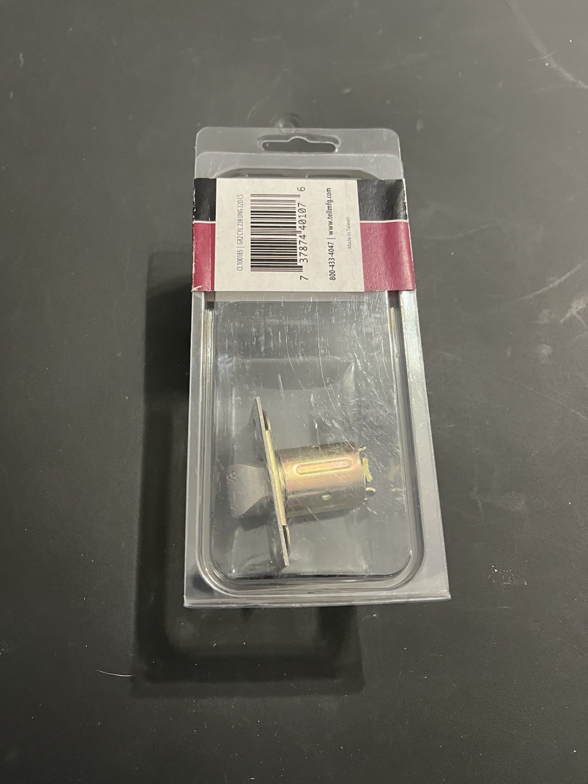 Tell Manufacturing CL100185 Backset Unguarded Cylindrical Latchbolt, 2-3/8″