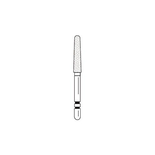 Abrasive Technology Two Striper FG #784.10 Round Taper Coarse Diamond Burs 5/Pk