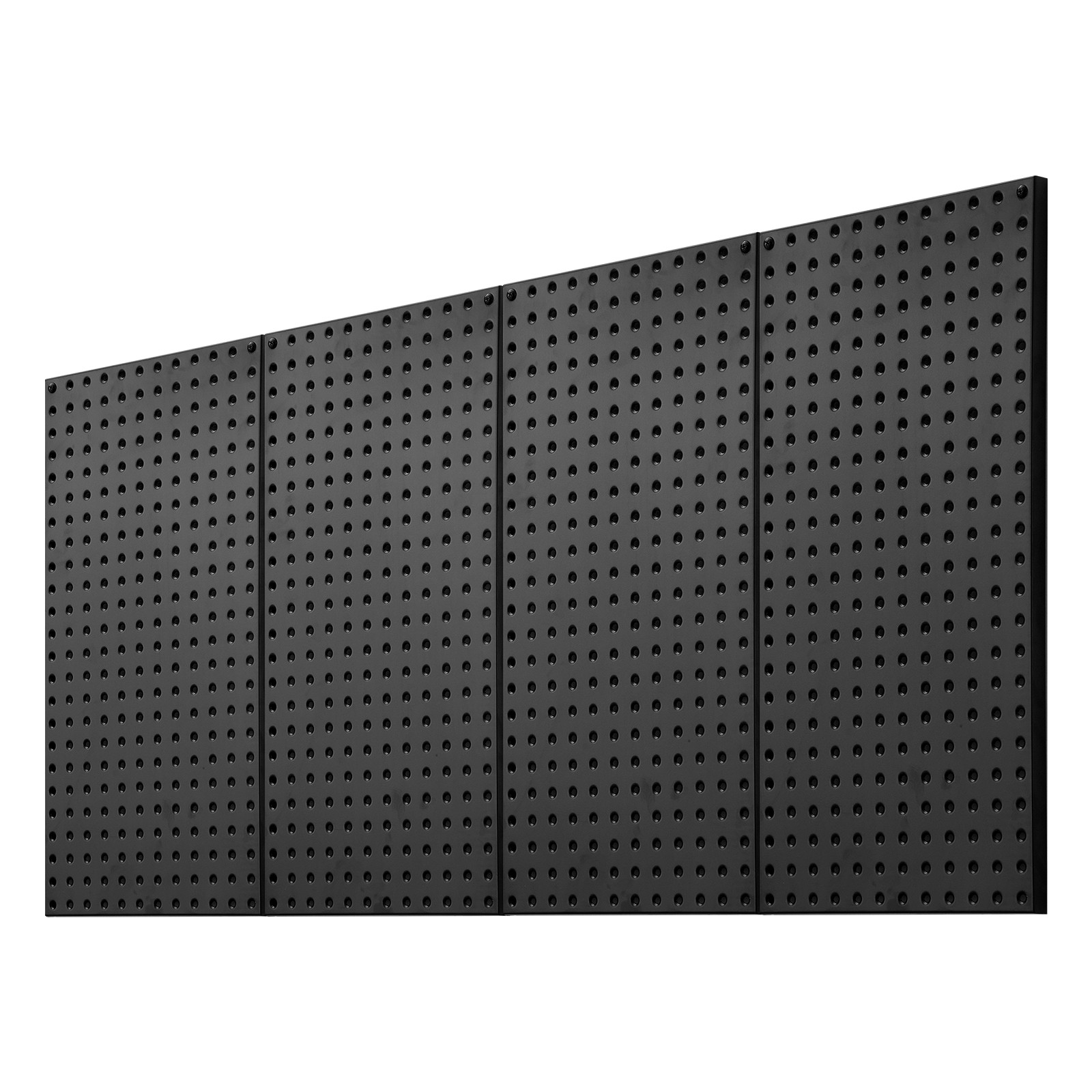 VEVOR Metal Pegboard Panels 4Pcs 24″x12″ Wall Organizer for Garage Tool Storage