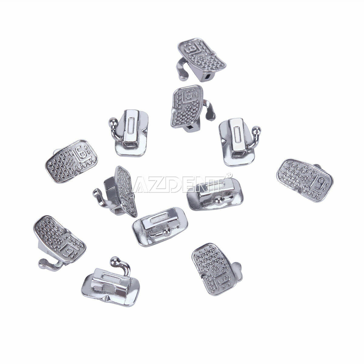 Dental Orthodontic Sgl Buccal Tubes 1st molar Roth 0.022 Monoblock 50Set/pack