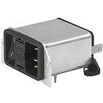 Schurter DD22.9121.1111 DD22 POWER ENTRY MODULE W. FILTER 10A