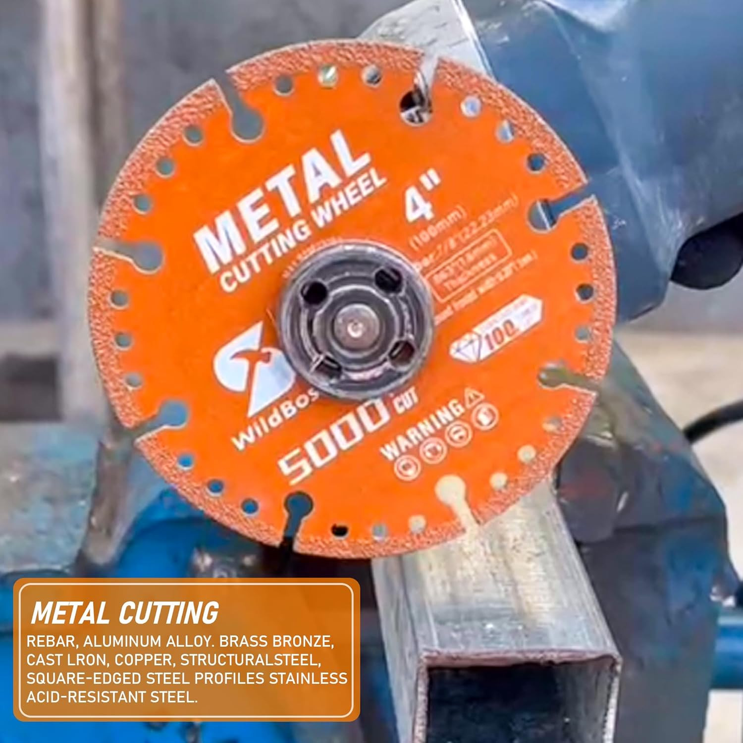Diamond Cutting Wheel 3 Inch with 3/8″ Arbor Hole, Metal Cut off Disc with 5000+