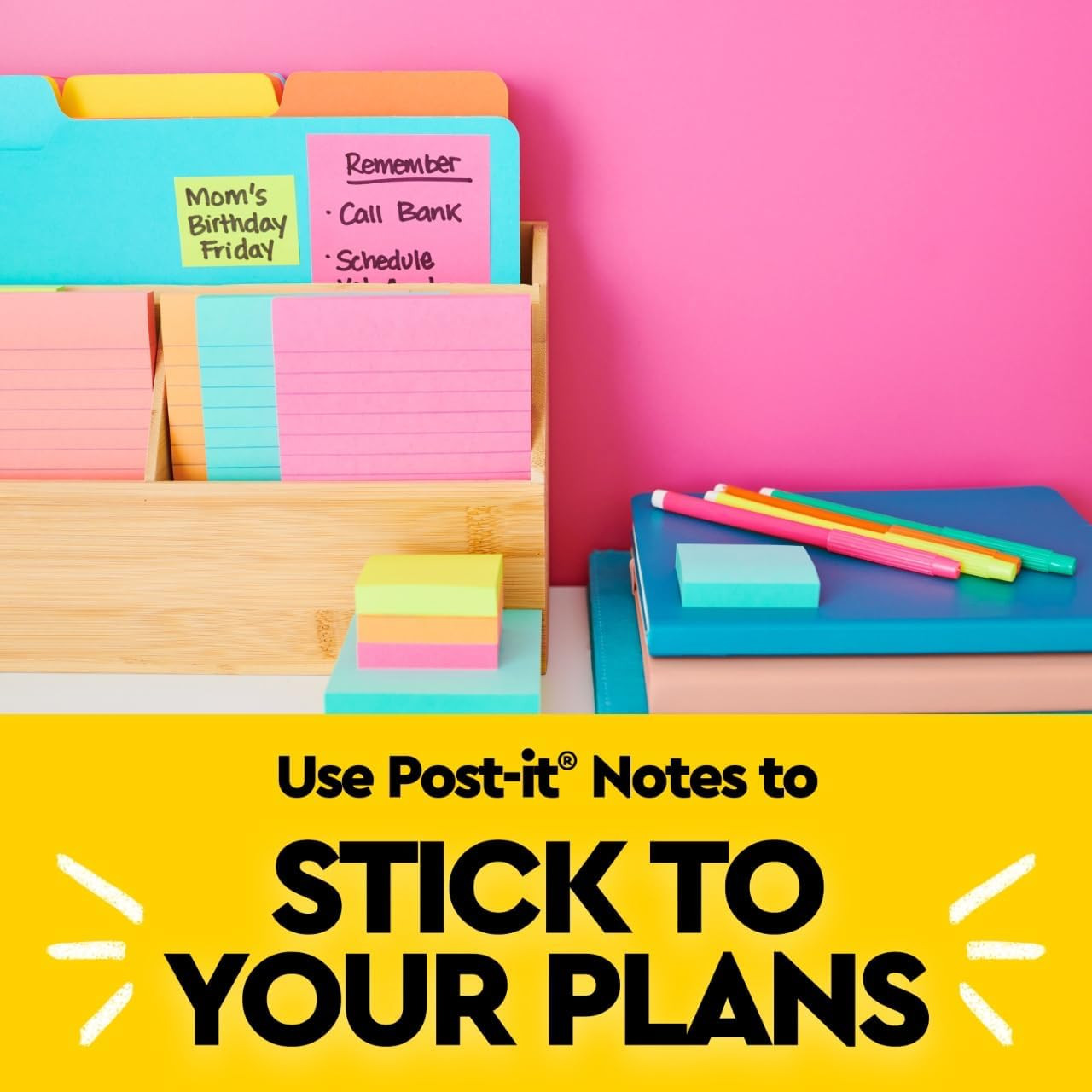 Post-it Notes, 1.38 x 1.88 in, Poptimistic Collection, 24 Pads | School Suppl…