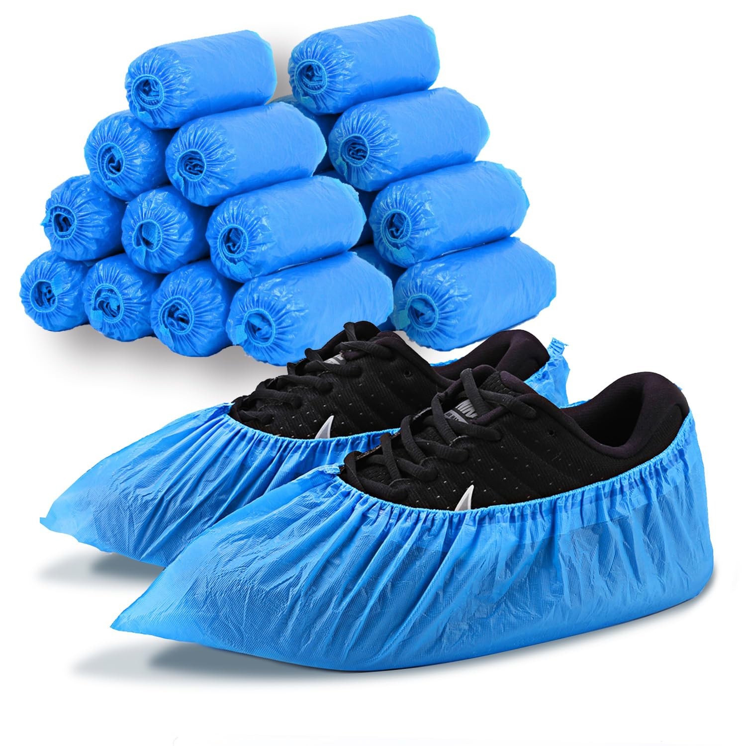 Disposable Shoe Covers Waterproof Non Slip Booties Indoor Floor Protectors