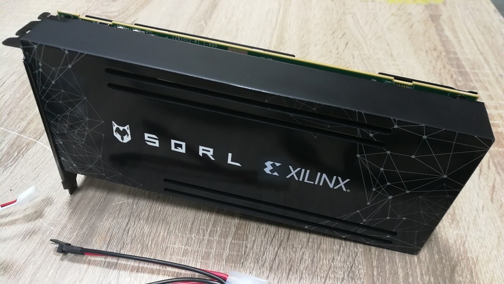 XILINX VU9P FPGA BCU 1525 SQRL (64GB DDR4 optional for each board)